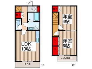 ＤＵＰＬＥＸ　ＦｏｌｉａｒⅡの物件間取画像